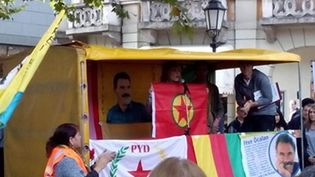 PKK bayrağı tutan milletvekilinin dokunulmazlığı kaldırıldı