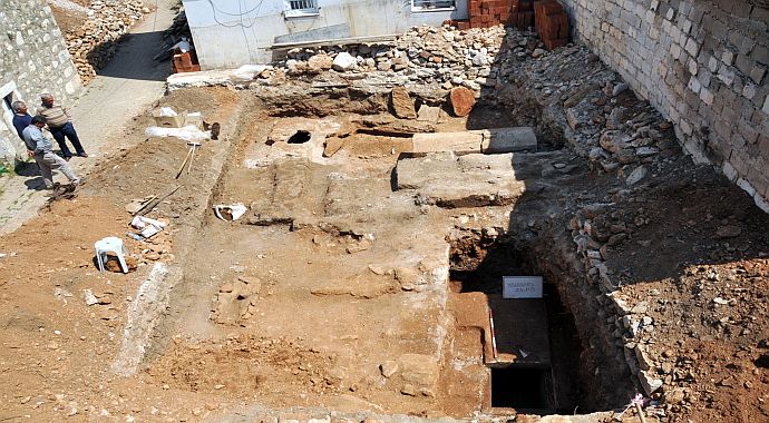 Bodrum'da 11 tarihi mezar!
