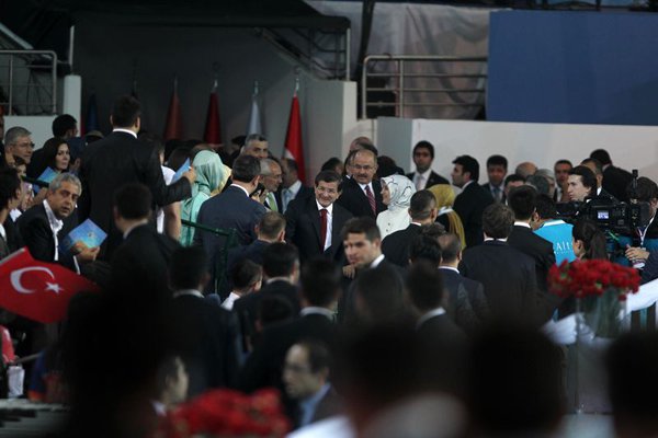 AK Parti kongresinde dikkat çeken detay