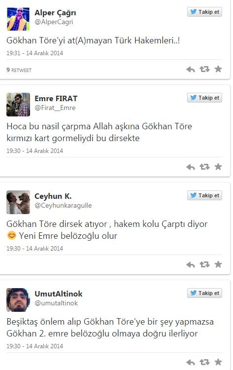 Gökhan Töre'nin dirseği ortalığı karıştırdı