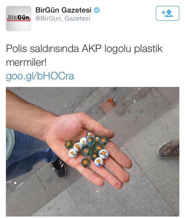 AK Parti logolu 'plastik mermi' bakın ne çıktı