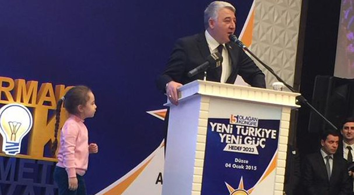 AK Parti Kongresi'nde ilginç anlar