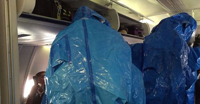 THY uçağında Ebola paniği! Acil iniş yaptı