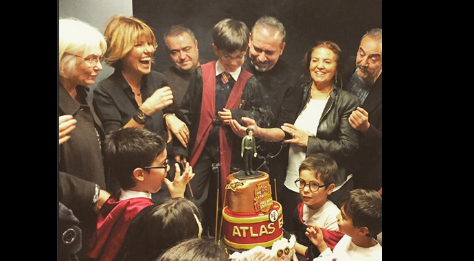 Gülben Ergen'in aile saadeti