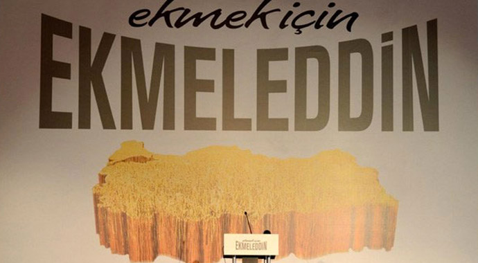 İşte Ekmeleddin İhsanoğlu'nun seçim sloganı