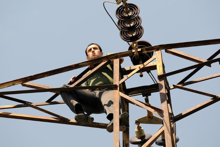 İntihara çıktı, elektrik çarptı! İşte o an