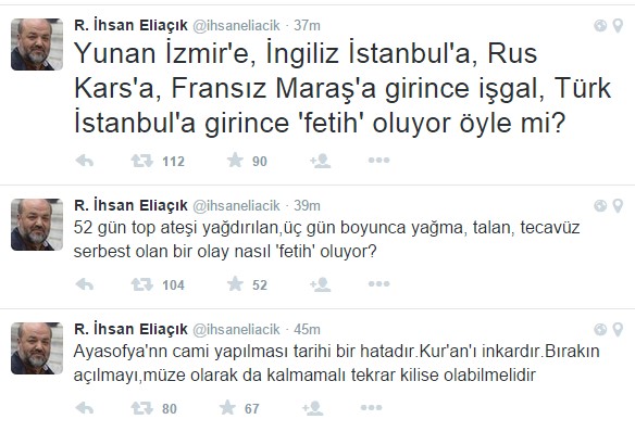 İhsan Eliaçık'tan skandal sözler