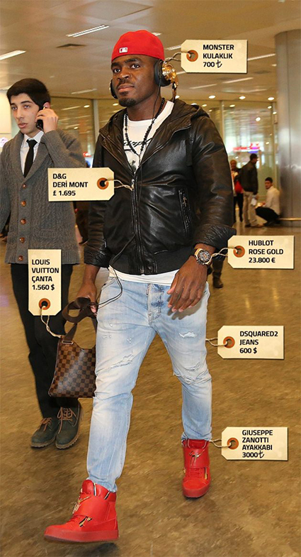 Emenike'nin bu fotoğrafı rekor kırıyor!
