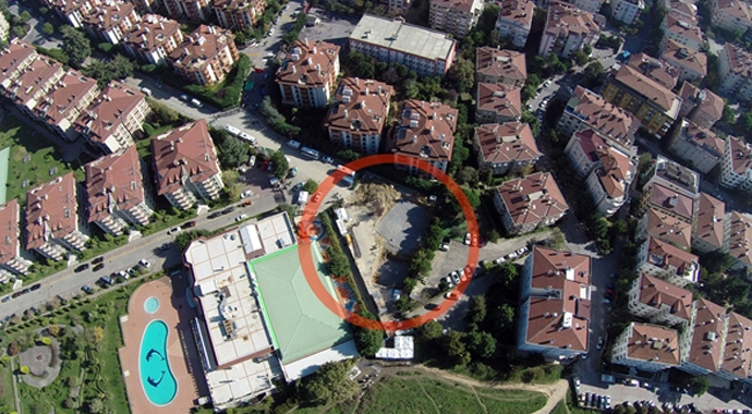 Validebağ korusu havadan görüntülendi!