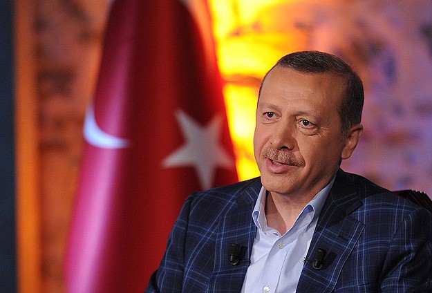 Erdoğan Beylerbeyi'nde gazetecilerle görüştü