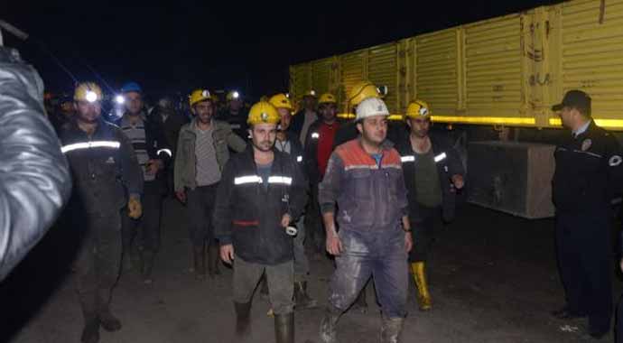 Ermenek son durum - Madenci yakınları ocağa alınıyor