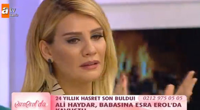 Esra Erol'da gözyaşları sel oldu