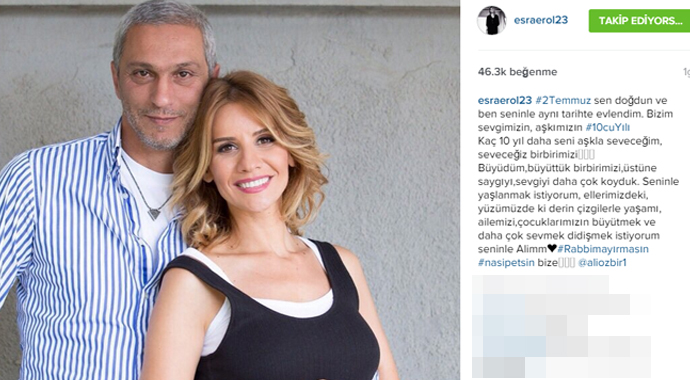 Esra Erol'dan duygulandıran mesaj