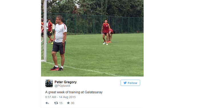 Gregory Galatasaray idmanında