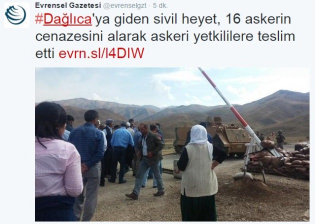 HDP'nin 'şehit cenazelerini PKK teslim etti' yalanı!