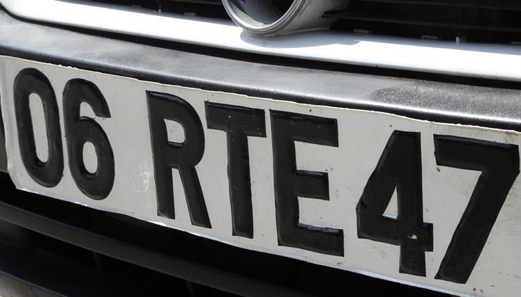 RTE plakalı otomobil 75 bin TL'ye satılıyor