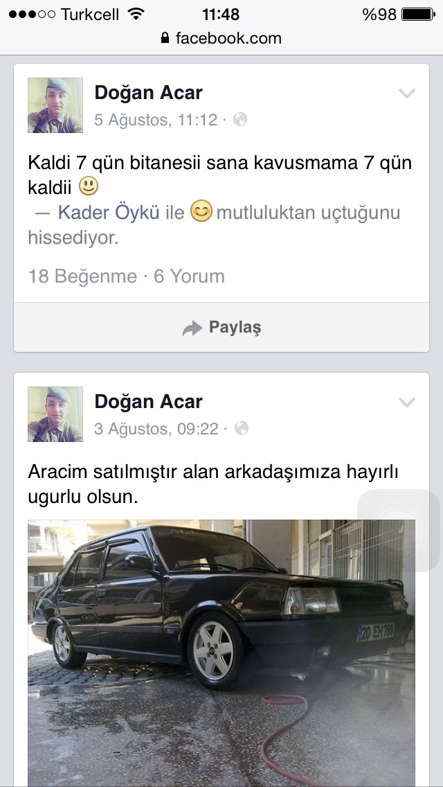 Elinde tezkeresi ile şehit olan askerin son paylaşımı yürek yaktı