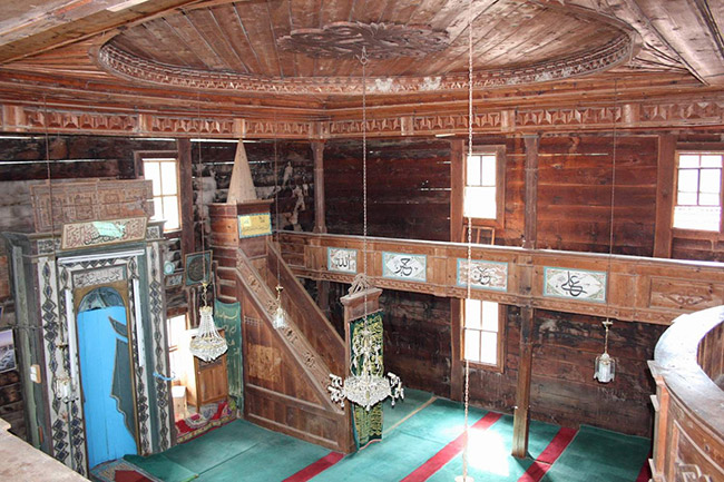 40 direkli çivisiz cami mimarisiyle hayran bırakıyor