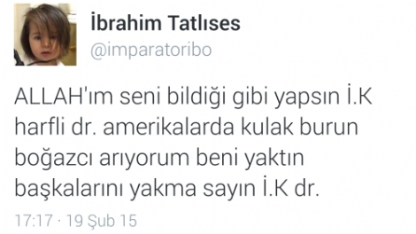 İbrahim Tatlıses o isme ateş püskürdü! 'Beni yaktın...'
