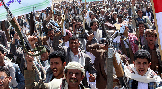 Husilere karşı dev operasyon!