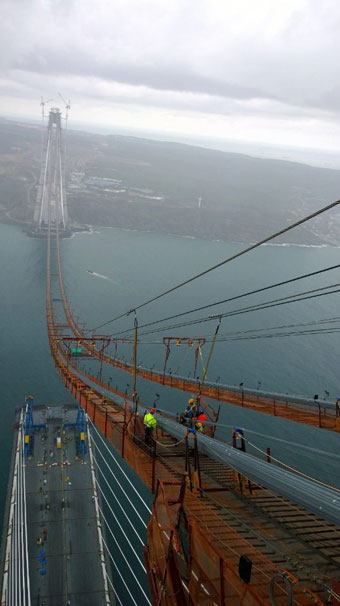 İki yakanın birleşmesine son 535 metre!