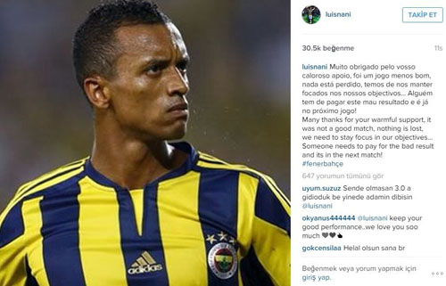 Nani, 'Biri bunun hesabını ödemeli'