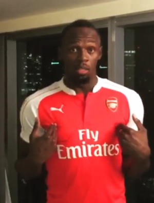 Bolt Manchester United taraftarını üzdü