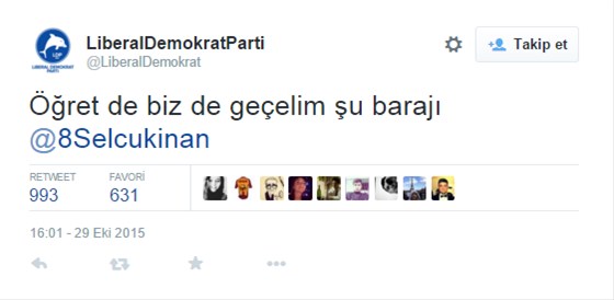 LDP'den Selçuk'a: Bize de öğret!