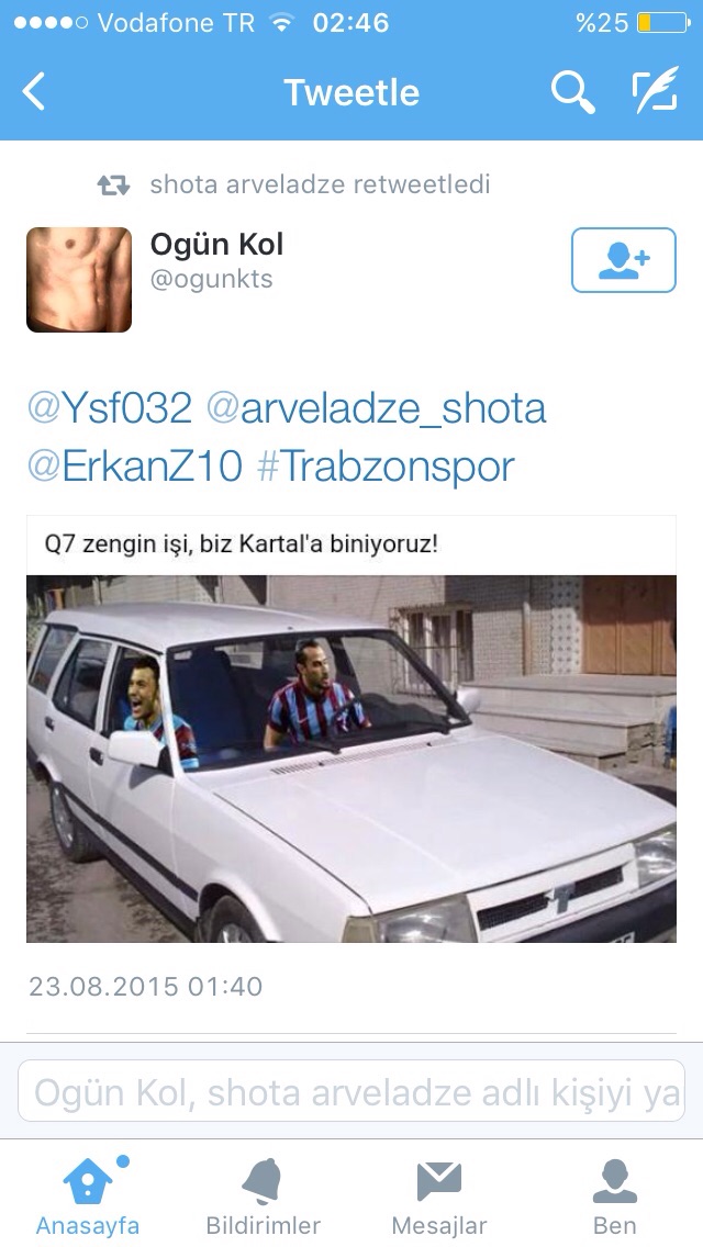 Şota'dan işte o Beşiktaş paylaşımı!