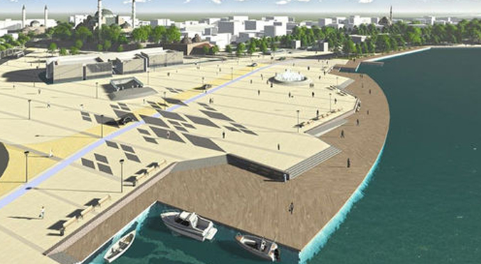 Üsküdar meydanı işte böyle olacak!