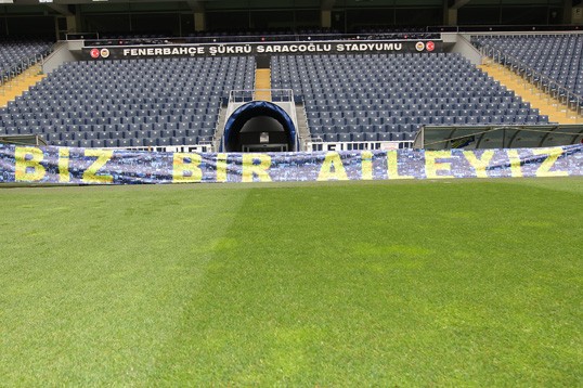 Fenerbahçe sahaya bu pankartla çıkacak