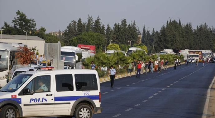 Antalya'da bomba paniği