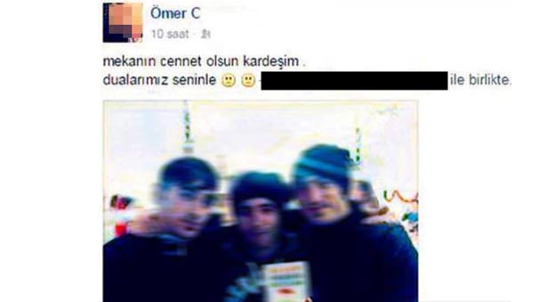 Katilleri, Facebook'ta bu fotoğrafı paylaşıp bir de not düştüler!