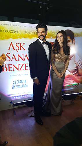 Aşk Sana Benzer filminin galası yapıldı