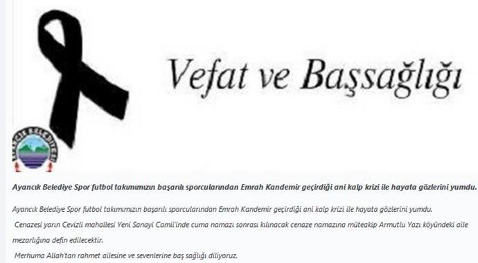 Dili boğazına kaçan futbolcu hayatını kaybetti