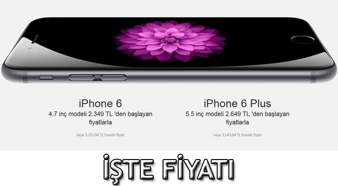 İşte iPhone 6'nın Türkiye satış fiyatı