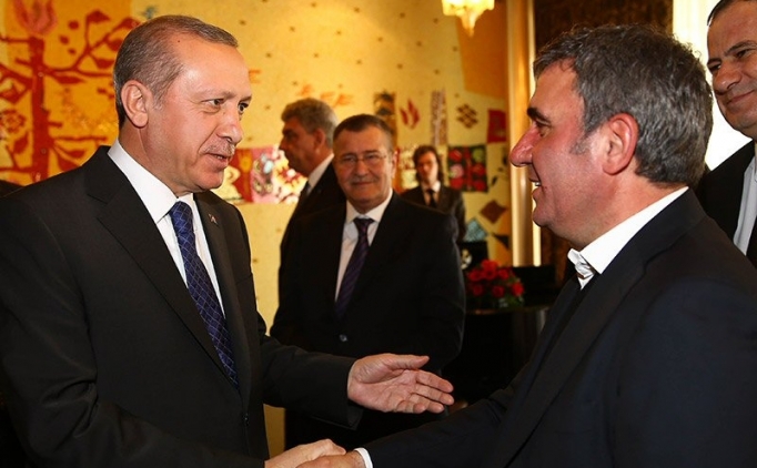 Erdoğan, o efsane isim ile görüştü!