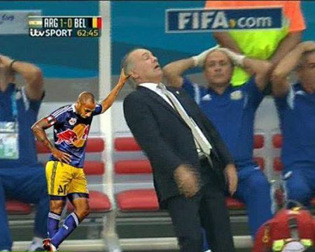 Alejandro Sabella capsleri güldürdü