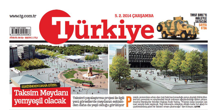 Danıştay'dan Taksim projesine iptal