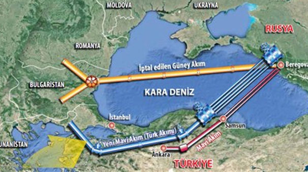 Türkiye ve Rusya, Türk Akımı'nın ilk hattında anlaştı