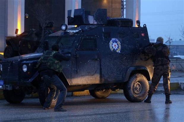 Van'da banka soygunu girişimi