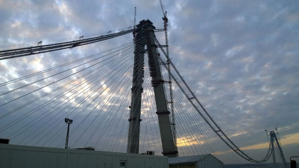 İki yakanın birleşmesine son 535 metre!