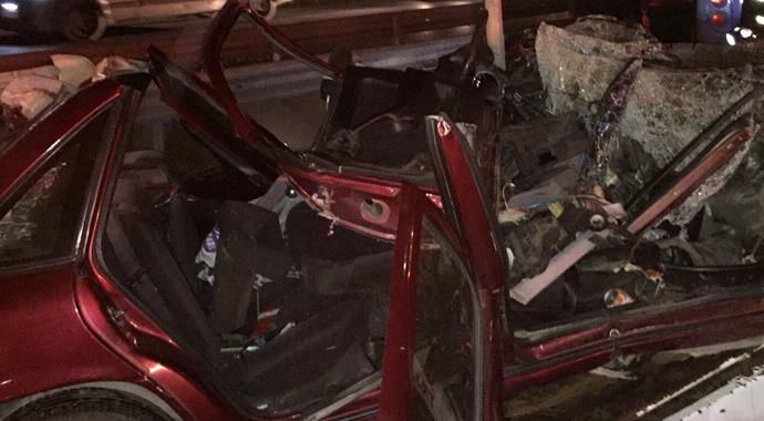 İstanbul'da feci kaza!