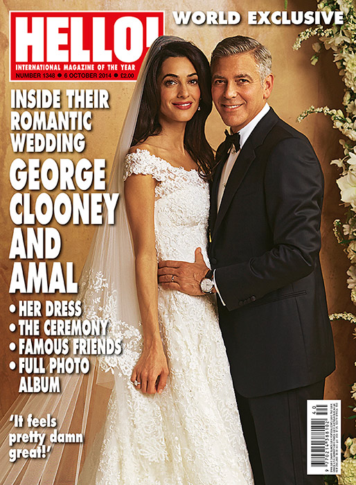 George Clooney ve Amal Alamuddin'in 5 milyon dolarlık fotoğrafı