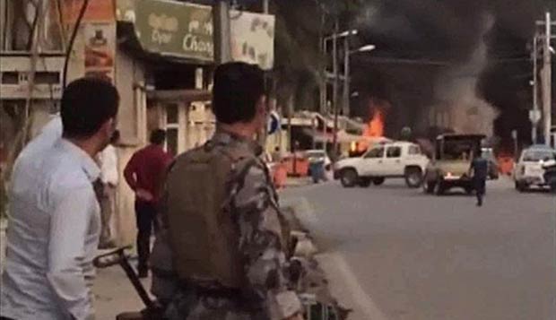 Erbil'de ABD Başkonsolosluğu önünde patlama