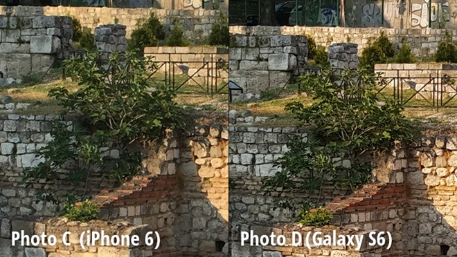 iPhone 6 ile Galaxy S6 kamera karşılaştırma
