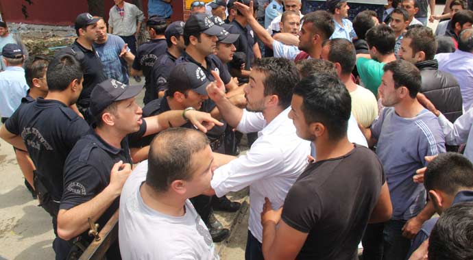 Giresun'da tehlikeli gerginlik!