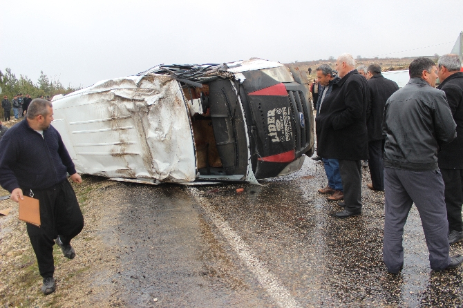 Gaziantep'te feci kaza: 1 ölü, 8 yaralı
