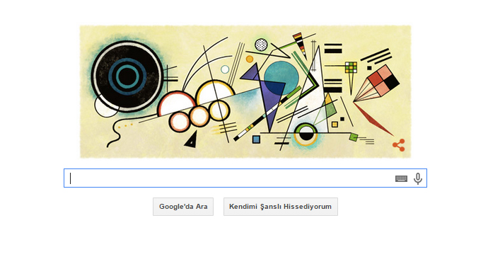 Google'dan Kandinsky'y özel doodle! Kandinsky kimdi?