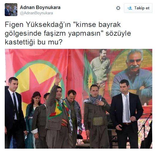 Figen Yüksekdağ'a fotoğraflı cevap!